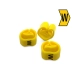 ANILHA HELLERMANN MHG3/7 (LETRA W) AMARELO COM 100 UNIDADES