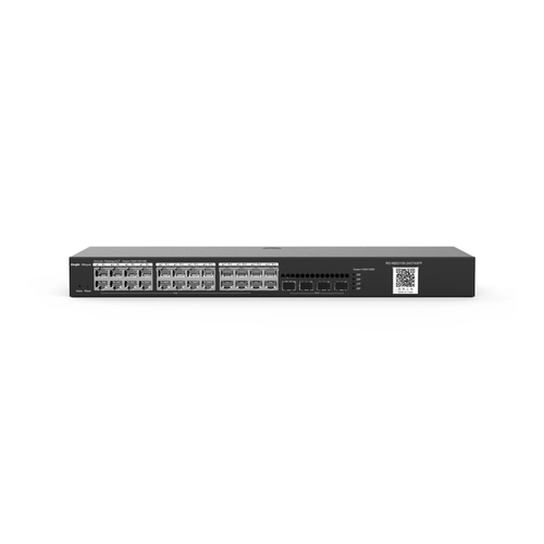 SWITCH GERENCIÁVEL L2 RUIJIE | REYEE RG-NBS3100-24GT4SFP 24 PORTAS GIGABIT ETHERNET + 04 PORTAS SFP