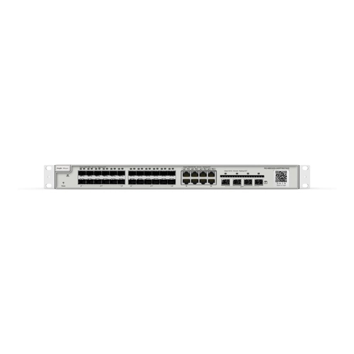 SWITCH GERENCIÁVEL L2 RUIJIE | REYEE RG-NBS3200-24SFP/8GT4XS 08 PORTAS COMBO GIGABIT ETHERNET + 24 PORTAS SFP + 04 PORTAS SFP+
