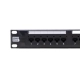 PATCH PANEL FURUKAWA SOHOPLUS COM GUIA TRASEIRO RJ45 CAT5E 24 PORTAS 35050438