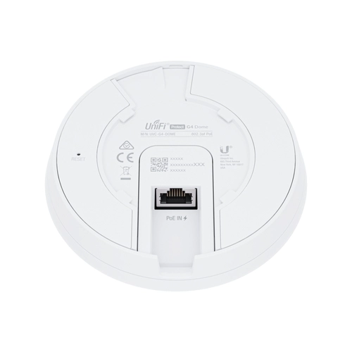 Câmera IP PoE Dome Ubiquiti UVC-G4-DOME 2K Detecção Inteligente IR 9m