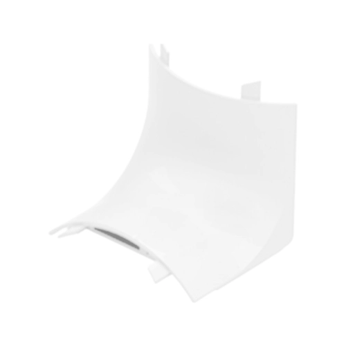 CURVA VERTICAL INTERNA 90° ALUMÍNIO PARA CANALETA SLIM DUTOTEC DS-19440 BRANCO