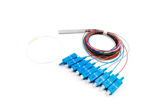 SPLITTER ÓPTICO NAZDA 1X8 CONECTOR SC/UPC