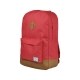 MOCHILA CASUAL YINS CO70014V EM POLIÉSTER E PU VERMELHO