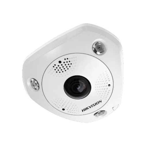 Câmera IP Fisheye Hikvision DS-2CD63C5G0-IVS 12MP 1.29mm IR 15m