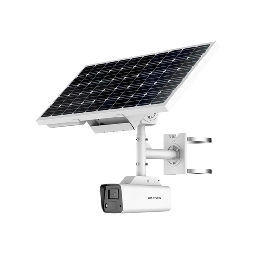 Kit de Câmeras 4G Hikvision DS-2XS2T47G1-LDH/4G/C18S40 4MP ColorVu 4mm Solar
