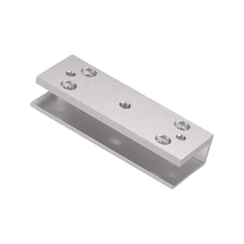 SUPORTE ''U'' PARA FECHADURA ELETROMAGNÉTICA CONTROL ID LITE PARA PORTA DE VIDRO