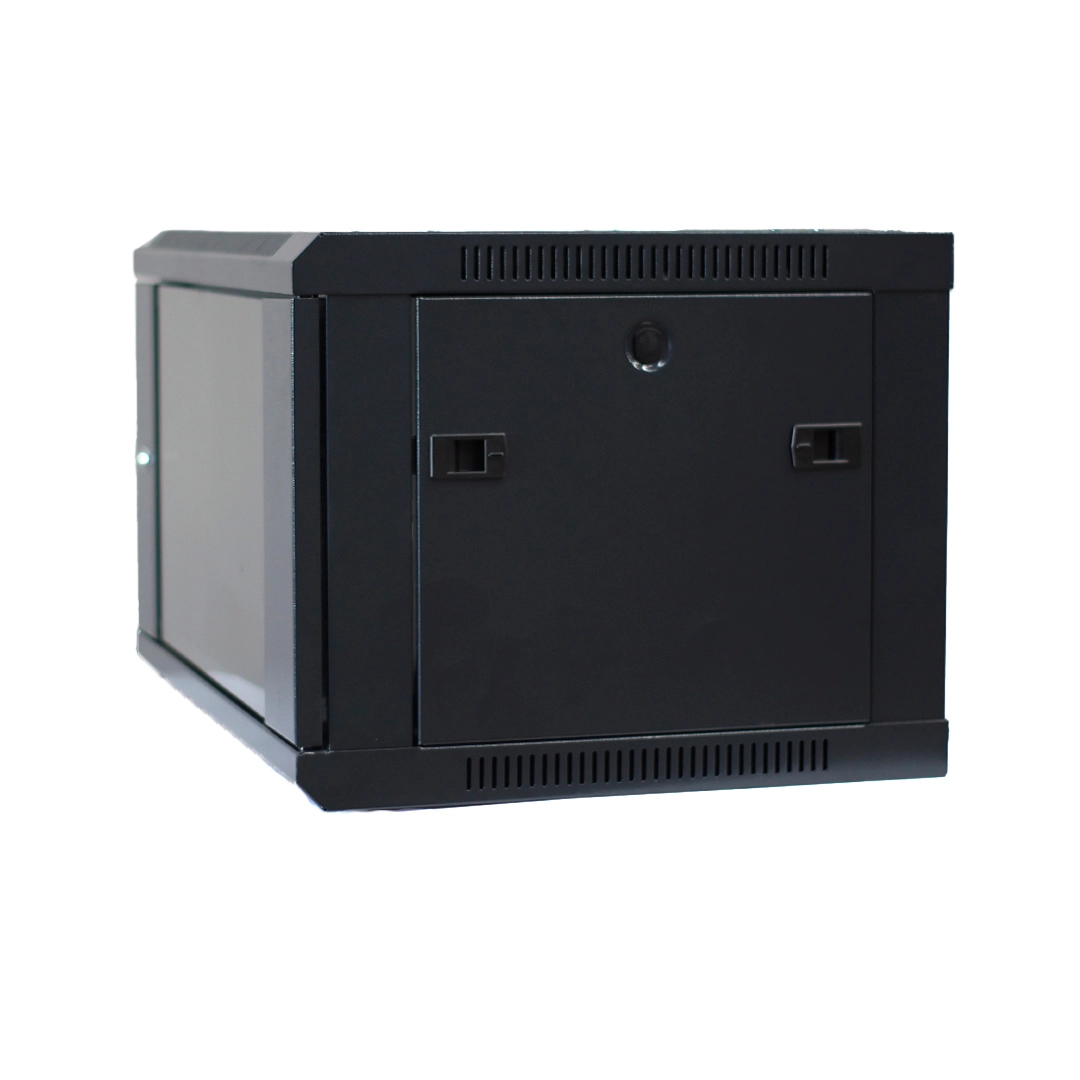 RACK MINI NAZDA 19POL 06U X 600MM X 450MM PARA PAREDE PRETO