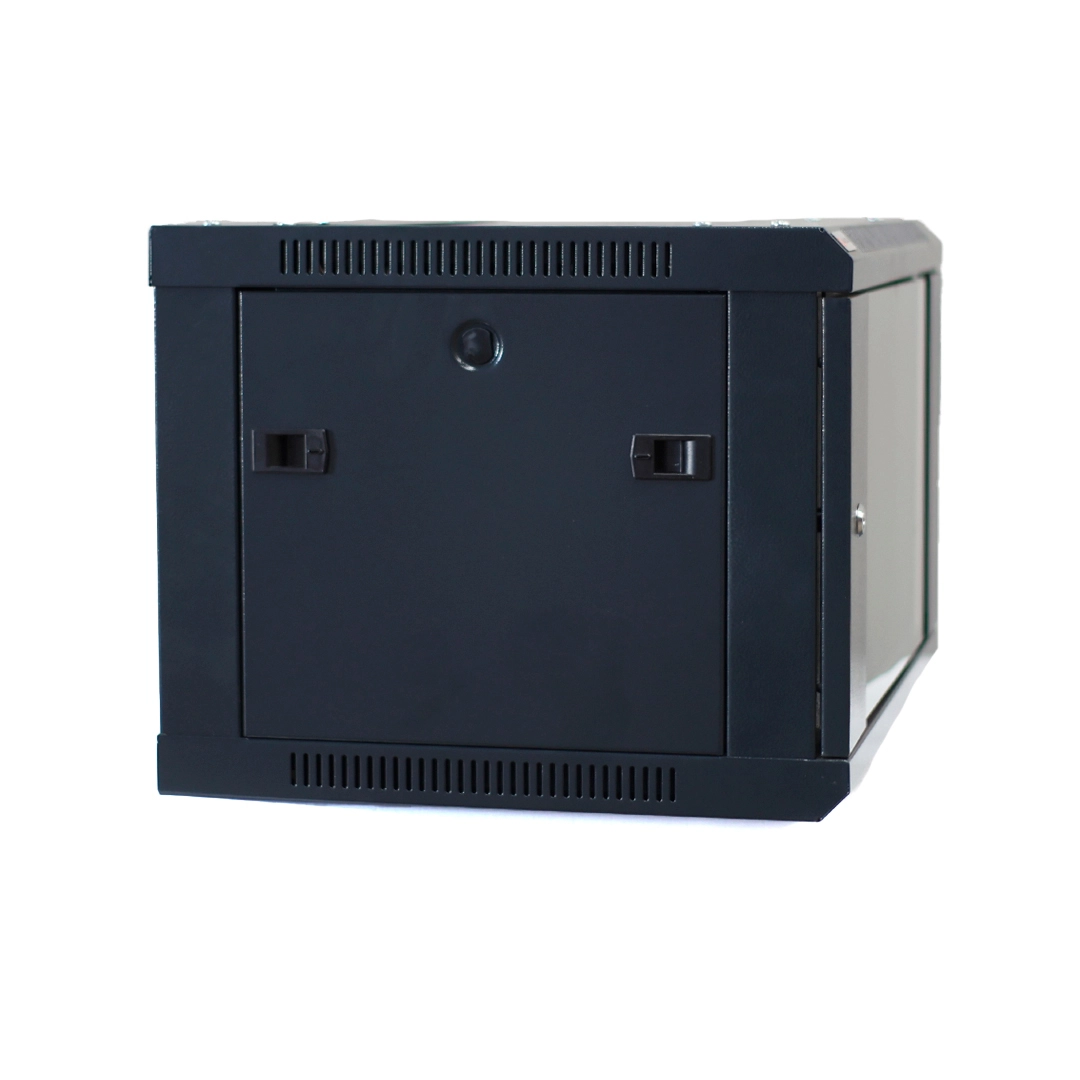 RACK MINI NAZDA 19POL 06U X 600MM X 450MM PARA PAREDE PRETO