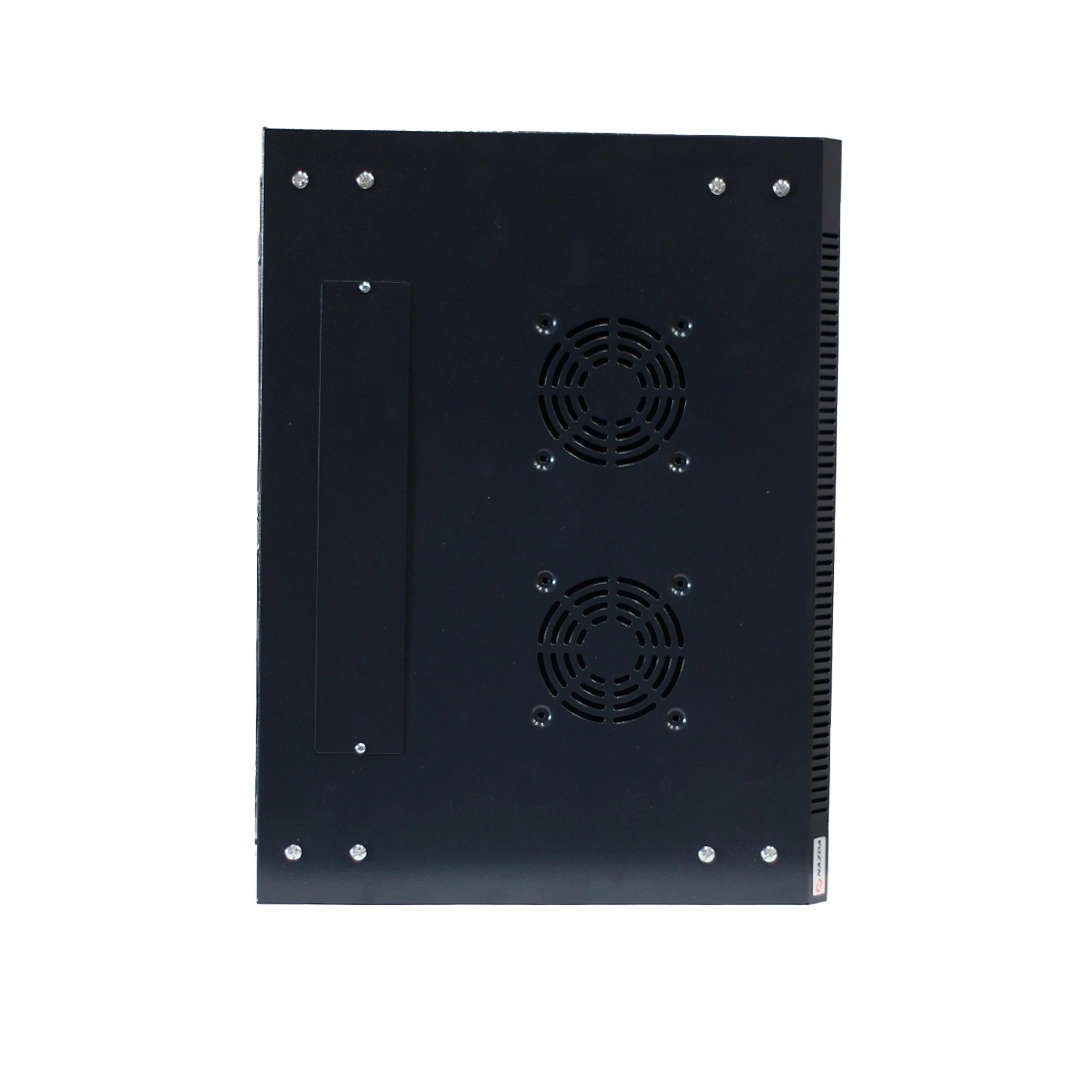 RACK MINI NAZDA 19POL 06U X 600MM X 450MM PARA PAREDE PRETO
