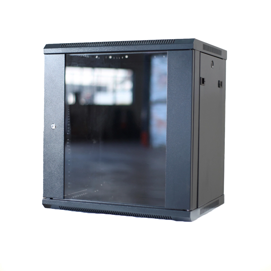 RACK MINI NAZDA 19'' 12U X  600MM X 450MM PARA PAREDE PRETO
