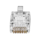 CONECTOR DE PASSAGEM INTELBRAS CONEX 1000 RJ45 CAT5E COM 50 UNIDADES