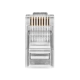 CONECTOR DE PASSAGEM INTELBRAS CONEX 1000 RJ45 CAT5E COM 50 UNIDADES