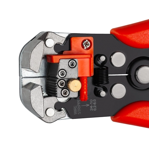 ALICATE DESENCAPADOR E CRIMPADOR DE FIOS GEDORE ROBUST S28202200 AUTOMÁTICO 8''