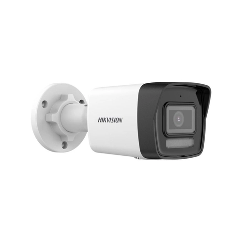 CÂMERA IP BULLET HIKVISION 2MP FULL HD POE 2.8MM COM ÁUDIO E ALCANCE 30M DS-2CD1023G2-LIU