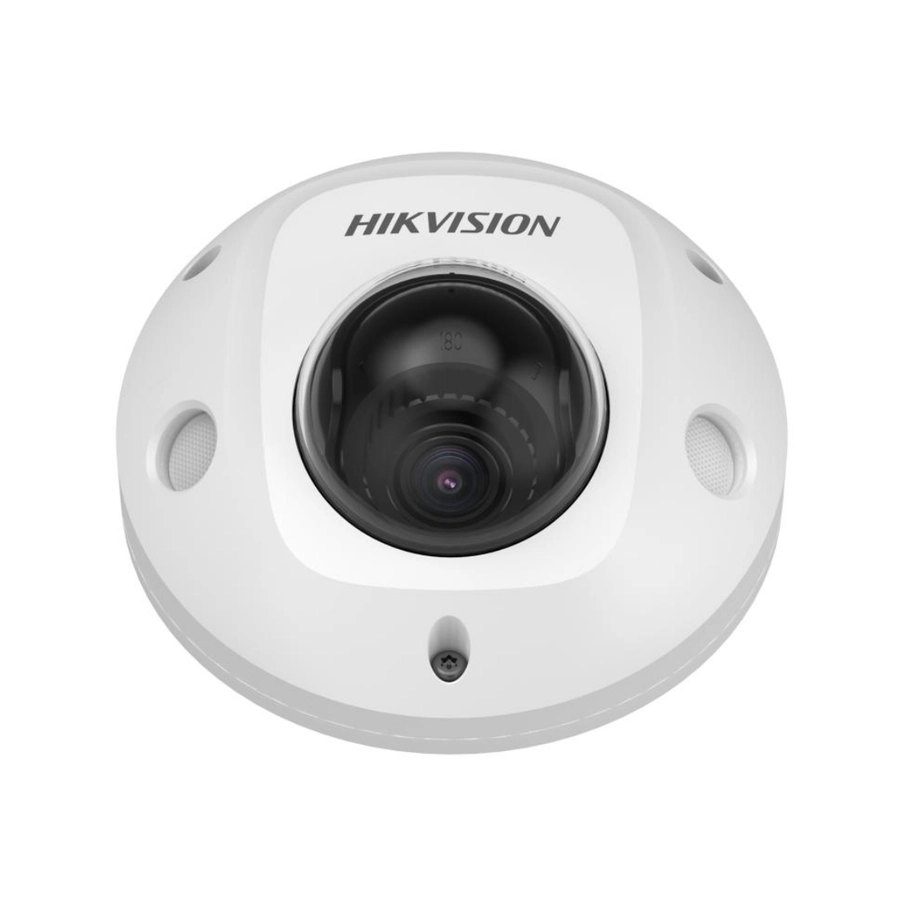 Câmera IP PoE Mini Dome Hikvision DS-2XM6726G1-IM/ND 2MP 2.8mm IR 10m