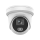 CÂMERA IP DOME HIKVISION DS-2CD2347G2-LU 4MP 2,8MM POE 30 METROS (COLORVU E ACUSENSE)