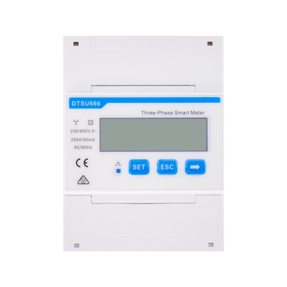 MEDIDOR DE ENERGIA HOYMILES TRIFÁSICO 220V E 380V COM TC 250A DTSU666 (R8)