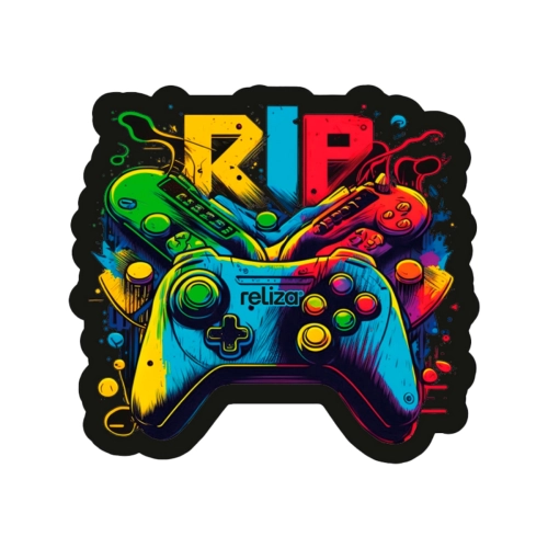 MOUSEPAD RELIZA DECORATIVO COLORFUN RIP GAME