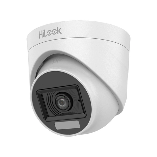 CÂMERA IR DOME HILOOK THC-T127-LPS 2MP HDTVI/HDCVI/AHD/CVBS 2,8MM 20 METROS