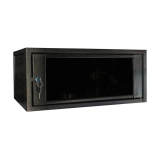 RACK MINI 19 04U X 570MM PARA PAREDE PRETO