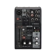 Mesa de Som com Interface Yamaha AG03MK2 LSPK + Microfone e Fone de Ouvido - Preta