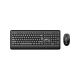 TECLADO E MOUSE LECOO KW202 SEM FIO PRETO