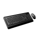 TECLADO E MOUSE LECOO KW202 SEM FIO PRETO