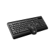 TECLADO E MOUSE LECOO KW202 SEM FIO PRETO