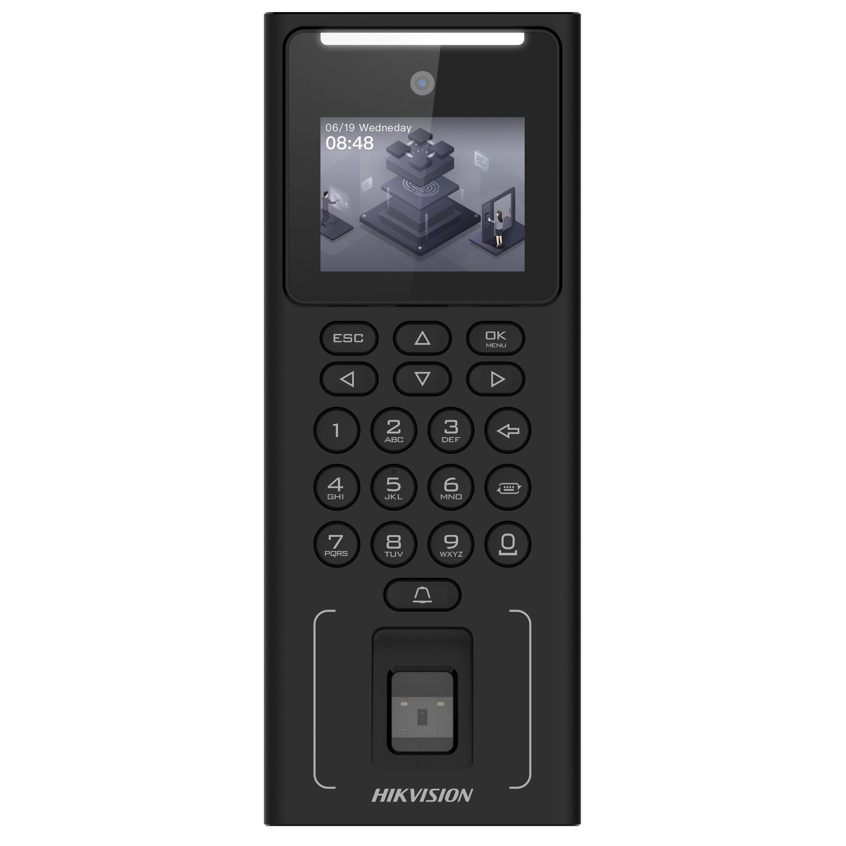 CONTROLE DE ACESSO FACIAL DS-K1T321MFWX HIKVISION