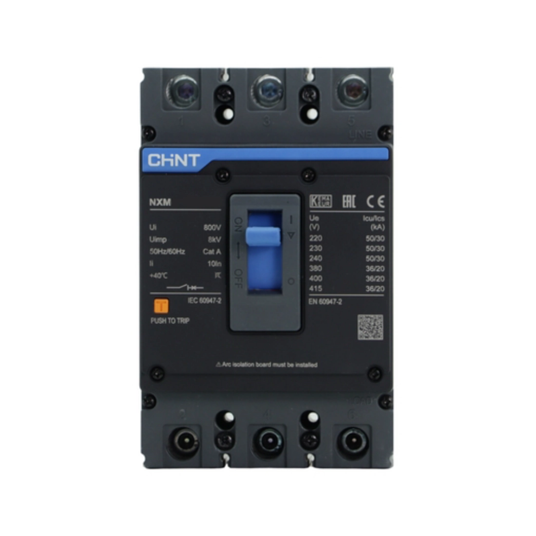 DISJUNTOR CAIXA MOLDADA CHINT G NXM-250S/3300 200A (DJC200)