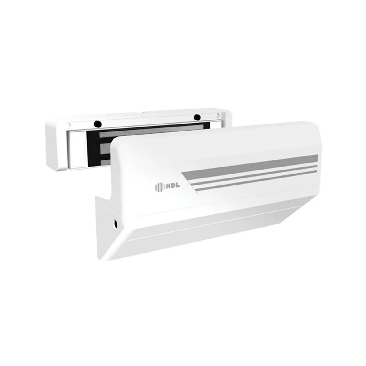 FECHADURA HDL M90 ELETROIMÃ COM ACABAMENTO 180KGF BRANCA