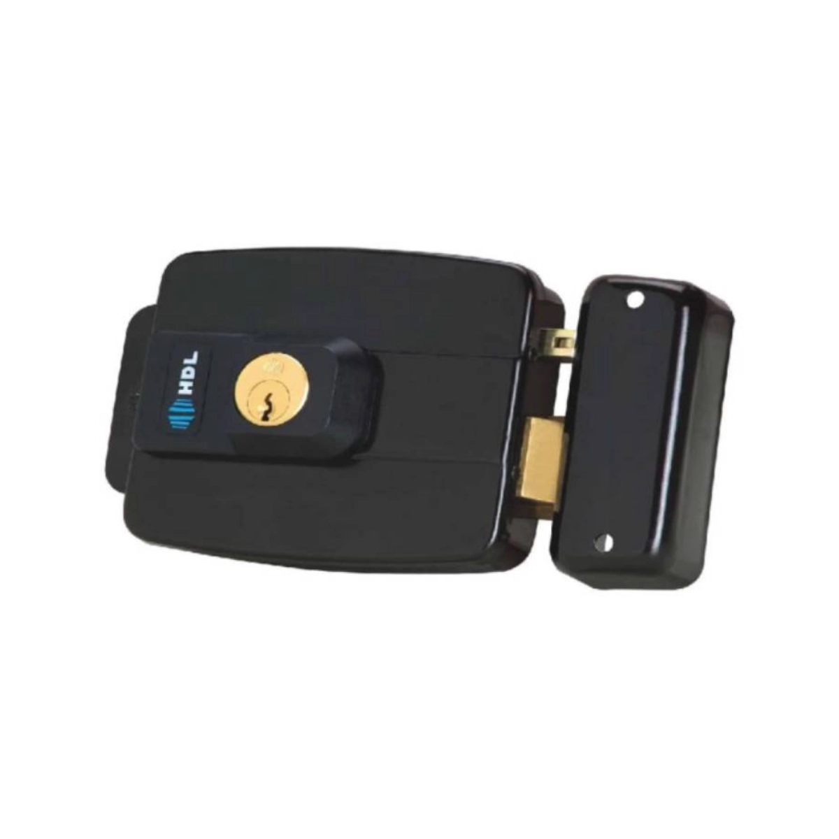 FECHADURA ELETRÔNICA HDL C-90 PRO AF AJUSTÁVEL BOTÃO PRETA