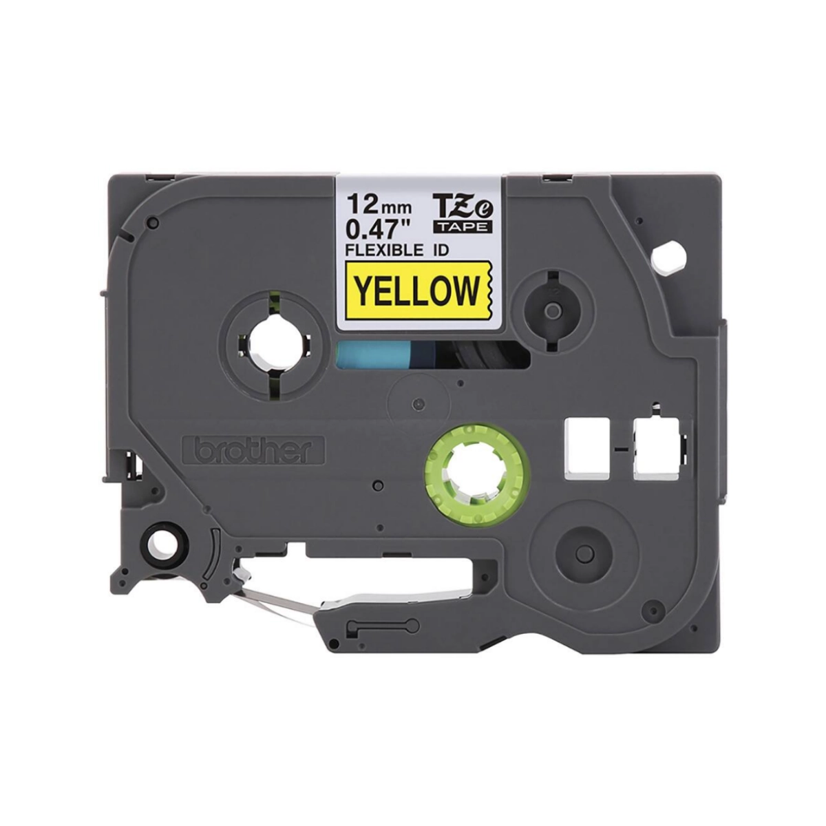 FITA PARA ROTULADOR BROTHER TZE441 18MM PRETO SOBRE VERMELHO 1 UNIDADE