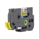 FITA PARA ROTULADOR BROTHER TZE641 18MM PRETO SOBRE AMARELO 1 UNIDADE