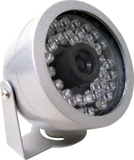 CAMERA INFRA 12 MT 1/3  6MM 450L PRATA PROJECT