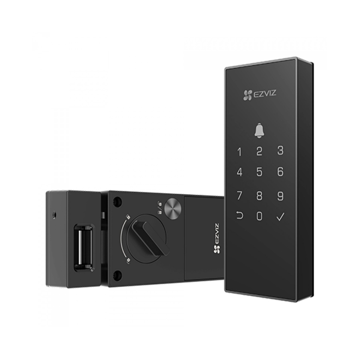 Fechadura Digital Wi-Fi EZVIZ CS-DL03-R100-WP-BK