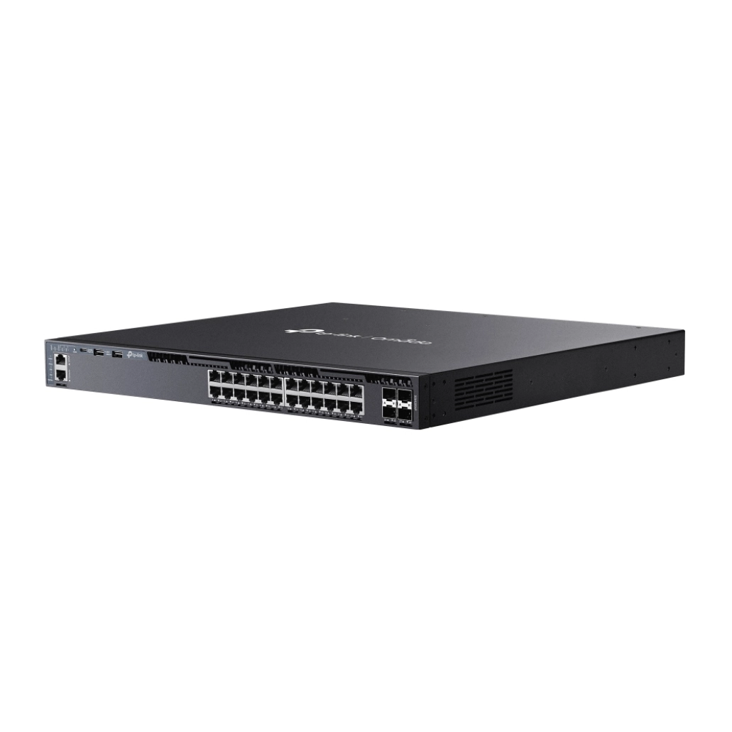Switch L3 Gerenciável 24 Portas Gigabit + 4 SFP+10G SG6428XHP - TP-Link