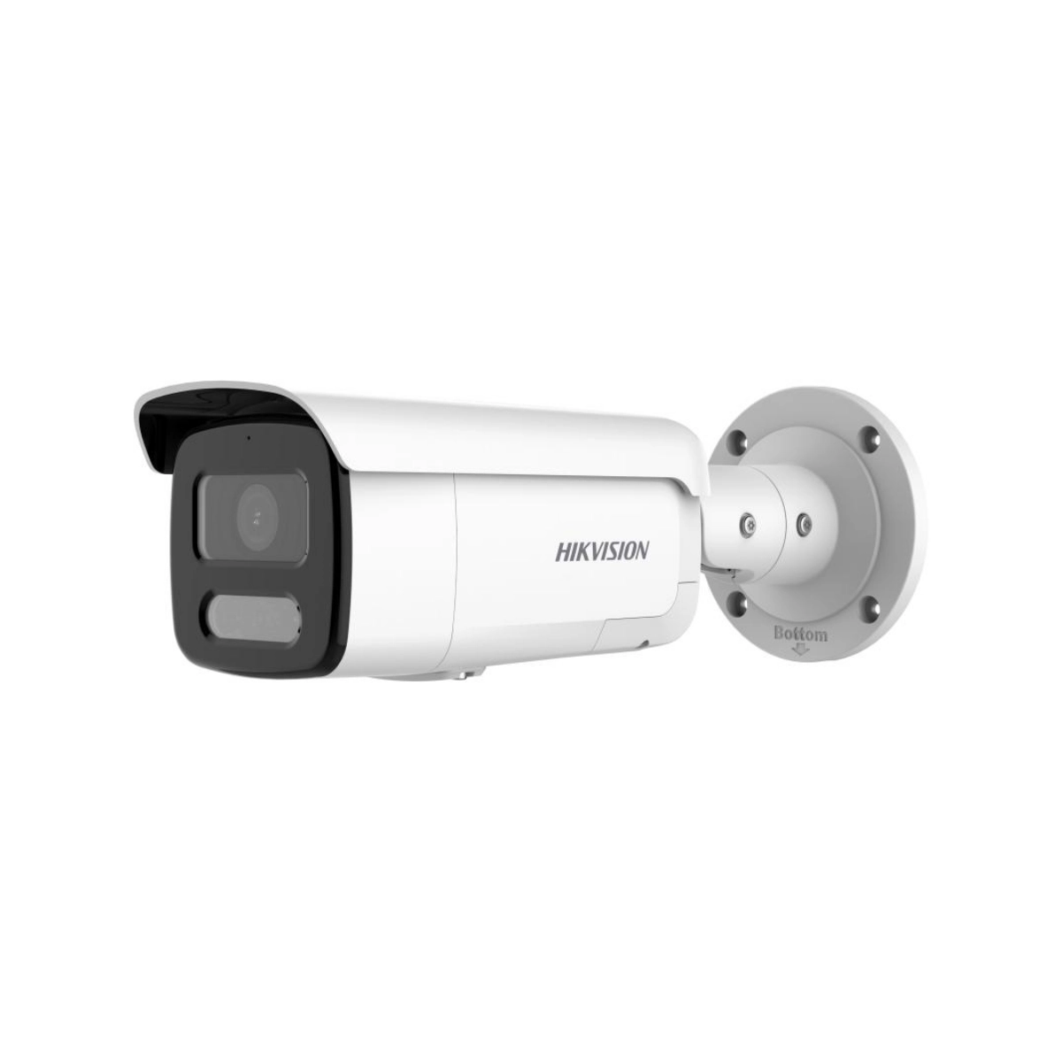 Câmera IP PoE Bullet Hikvision DS-2CD2T47G2-LSU/SL 4MP DarkFighter ColorVu 2.8mm