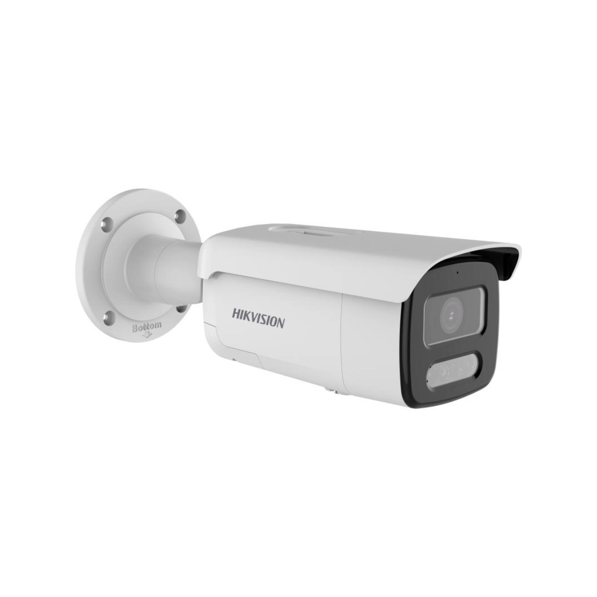 Câmera IP PoE Bullet Hikvision DS-2CD2T47G2-LSU/SL 4MP DarkFighter ColorVu 2.8mm
