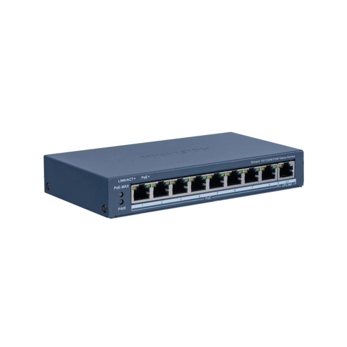 SWITCH HIKVISION DS-3E1309P-EI/M 08 PORTAS 10/100 POE