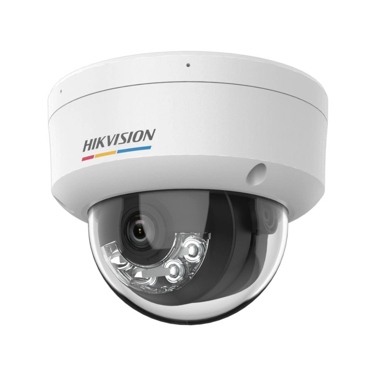 Câmera IP PoE Dome Hikvision DS-2CD1147G2H-LIU 4MP ColorVu 2.8mm IR 30m