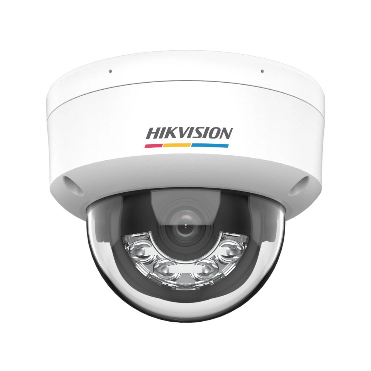 Câmera IP PoE Dome Hikvision DS-2CD1147G2H-LIU 4MP ColorVu 2.8mm IR 30m
