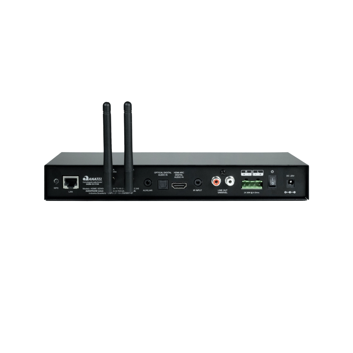 AMPLIFICADOR PREMIUM FRAHM HOME SENSE HSI 60.2 WI-FI HDMI TV