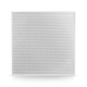 CAIXA DE SOM DE EMBUTIR FRAHM HS 6'' 80W QUADRADA TELAR ALUMÍNIO