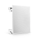 CAIXA DE SOM DE EMBUTIR FRAHM HS 6'' 80W QUADRADA TELAR ALUMÍNIO