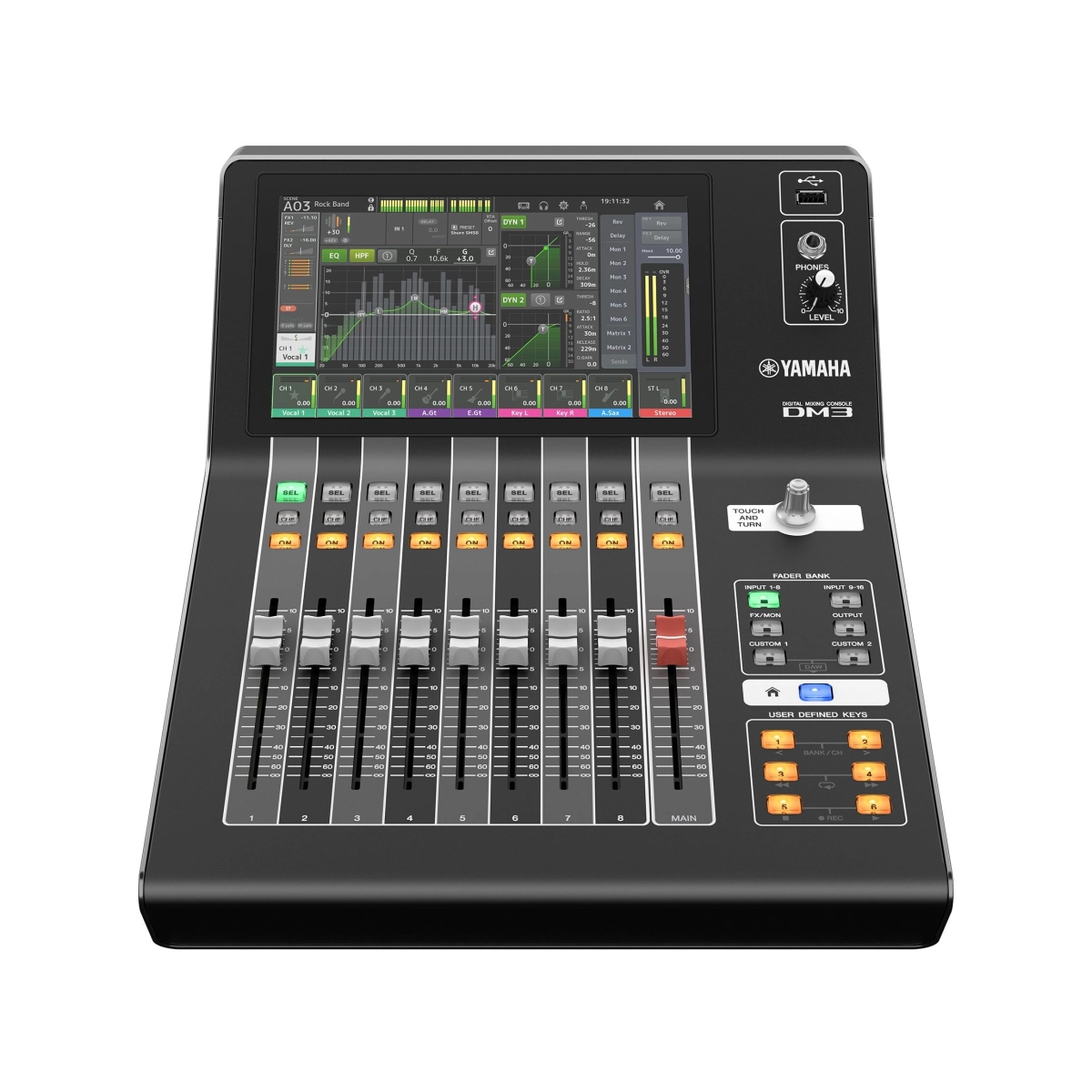 MESA DIGITAL YAMAHA DM3 COM DANTE
