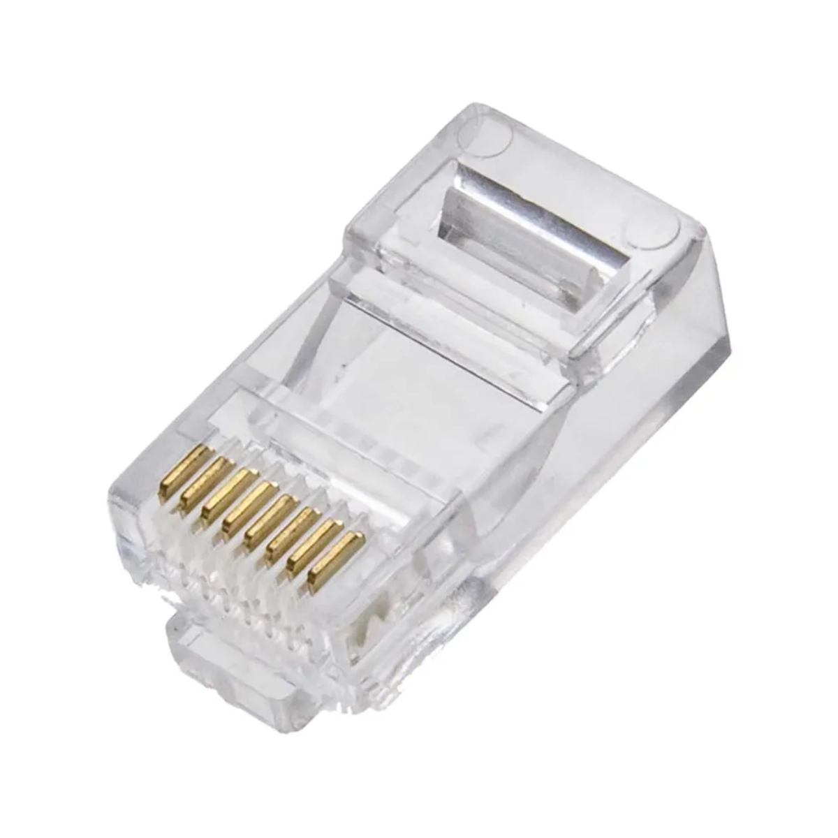 CONECTOR MACHO STORM RJ45 8P8C CAT5E DE PASSAGEM