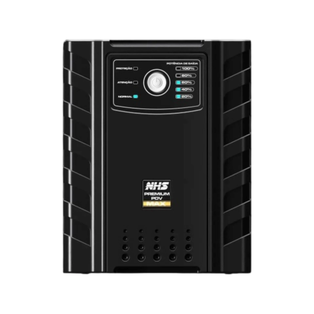 NOBREAK NHS PREMIUM PDV MAX GII 2200VA 2 BATERIAS 17AH SAÍDA 110V COM ENGATE