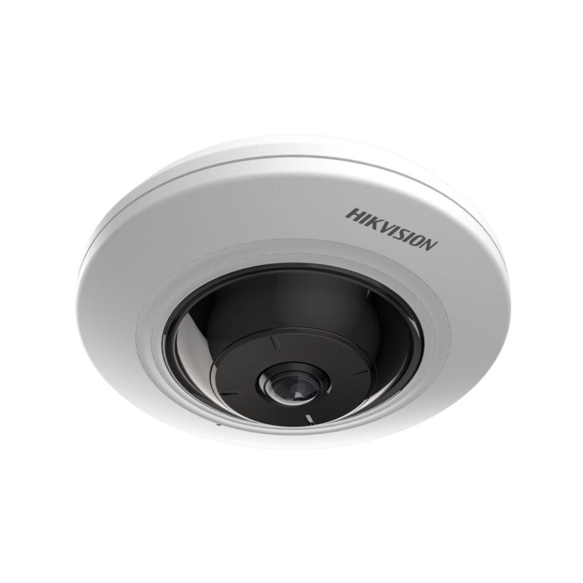 Câmera IP Fisheye Hikvision DS-2CD3956G2-ISU 5MP 1.05mm IR 8m